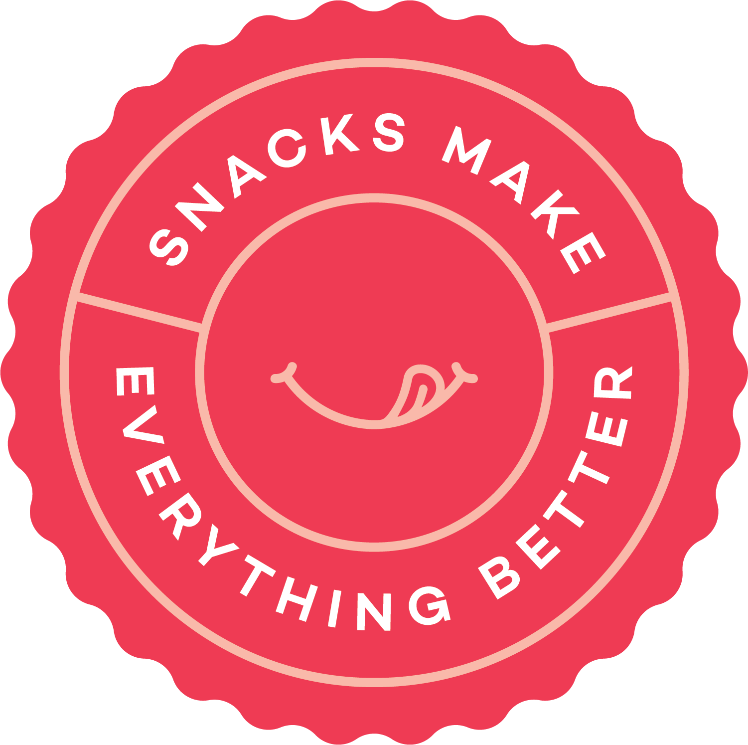 Blunon Snacks Make Everything Better seal